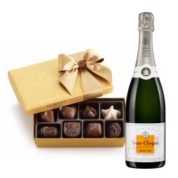 Veuve Clicquot Demi Sec Champagne And Godiva Gift Box